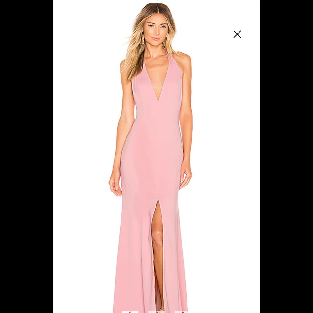 NWT Jay Godfrey Lena Gown in Antique Pink